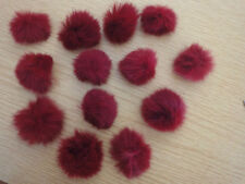 Lot pompons fourrure d'occasion  France