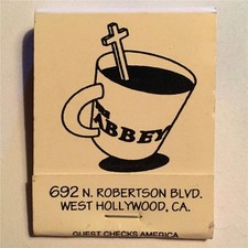 Vtg abbey matchbook for sale  Los Angeles