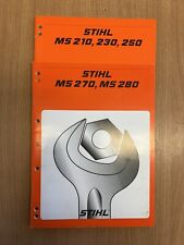 Stihl workshop manuals for sale  BARNSTAPLE