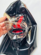Black latex hood d'occasion  Expédié en Belgium
