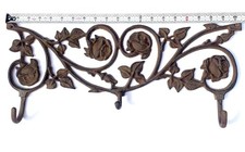 Cabide de parede Garden Roses 3 ganchos ferro fundido comprar usado  Enviando para Brazil