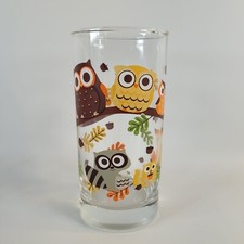 Copo retrô vintage anos 70 Libbey Crisa Hoot coruja raposa guaxinim esquilo bola alta comprar usado  Enviando para Brazil