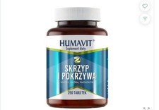 HUMAVIT skrzyp pokrzywa drożdże 250 tab. włosy skóra paznokcie hair nails skin na sprzedaż  PL