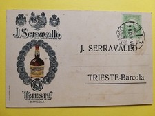 Trieste serravallo cartolina usato  Pistoia