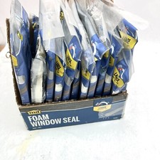 LOTE DE 12 02295 VEDAÇÃO DE JANELA DE ESPUMA CINZA GRANDE 3/16"X 3/8" comprar usado  Enviando para Brazil