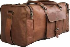 Genuine leather duffel for sale  Rialto