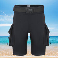 Pantalones Cortos de Buceo de 3 mm con Bolsillos Unisex Traje de Neopreno Pantalones Cortos de Carga Hebilla de Anillo en D segunda mano  Embacar hacia Mexico