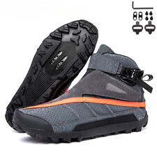 Sapatos masculinos de ciclismo MTB caminhada ao ar livre botas antiderrapantes bicicleta de estrada tênis  comprar usado  Enviando para Brazil