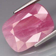 Pedra preciosa 9,00 ct natural GRANDE rosa não aquecida safira solta Tanzânia, usado comprar usado  Enviando para Brazil