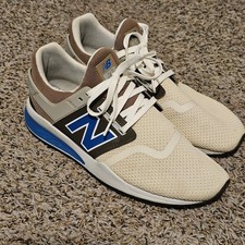 Tênis esportivo masculino New Balance 247 bege azul tamanho 9 D MS247NMC, usado comprar usado Tênis esportivo masculino New Balance 247 bege azul tamanho 9 D MS247NMC, usado comprar usado  Enviando para Brazil