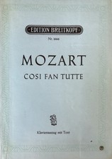 Mozart cosi fan gebraucht kaufen  Aachen
