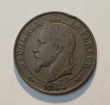 1864 centime napoleon for sale  Manchester