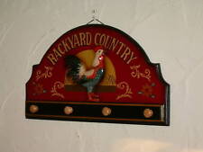 Wooden hen sign for sale  TORQUAY