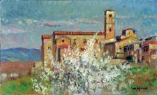 Dipinto olio toscana usato  Lucca