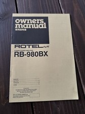 Rotel hifi 980bx gebraucht kaufen  Nettetal