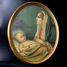 Quadro ovale madonna usato  San Giorgio a Liri