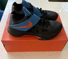 Nike Zoom KD Kevin Durant 4 IV masculino AWAY preto time laranja 473679-001 tamanho 9 comprar usado Nike Zoom KD Kevin Durant 4 IV masculino AWAY preto time laranja 473679-001 tamanho 9 comprar usado  Enviando para Brazil