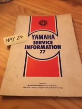 Yamaha service information d'occasion  Decize