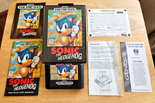 Sega Genesis (ESRB) Sonic The Hedgehog (SUPER COMPLETO) caixa de varejo pôster manual, usado comprar usado Sega Genesis (ESRB) Sonic The Hedgehog (SUPER COMPLETO) caixa de varejo pôster manual, usado comprar usado  Enviando para Brazil