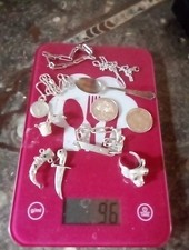 Lot bijoux argent d'occasion  Mareuil