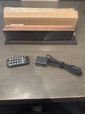 Relógio cronógrafo-madeira Wi-Fi relógio LED despertador de mesa com concha de madeira maciça de nogueira comprar usado  Enviando para Brazil
