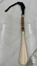 Chifre de sapato vintage baquelite cabeça de cavalo corpo de bambu com chifre de sapato de plástico comprar usado  Enviando para Brazil