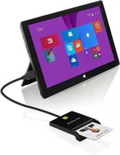Usado, Leitor de cartão inteligente Iogear USB acesso comum não TAA GSR212 preto comprar usado  Enviando para Brazil