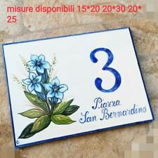 Numeri civici numero usato  Due Carrare