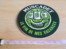 Autocollant muscadet vin usato Autocollant muscadet vin usato  Spedire a Italy