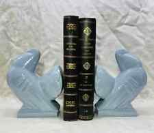 Dove Piccione Serra Libri Ventrillon Scultura Statua Animale Craquele Art Deco comprar usado  Enviando para Brazil