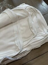 Poltrona Pottery Barn Comfort GRANDE caixa borda braço rolo branco quente marfim capa deslizante comprar usado  Enviando para Brazil