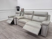 Plan grey leather for sale  BACUP
