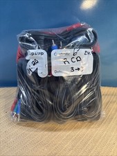 Pacote com 20 cabos de áudio/vídeo RGB/vermelho-verde-azul 6' videocassete Blu-ray DVD coaxial RCA HDTV comprar usado  Enviando para Brazil