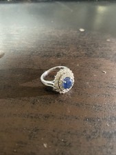 Bague saphir ceylan d'occasion  Tourny