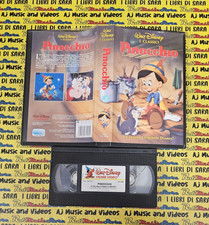 Vhs film pinocchio usato  Vigarano Mainarda