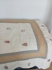 Tagesdecke bettüberwurf beige gebraucht kaufen  Dresden