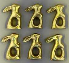 Gold ceramic bunny for sale  Thousand Oaks