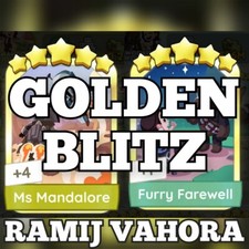 Ms Mandalore & Furry Farewell - Adesivo Golden Blitz - Disponível aqui - Blitz, usado comprar usado  Enviando para Brazil