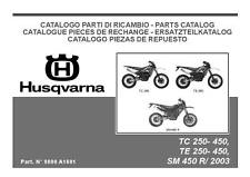 Husqvarna parts manual for sale  Lexington