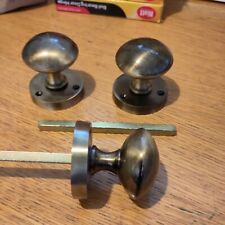 Brass door knobs for sale  OTLEY