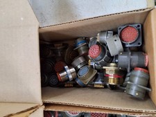 lote de 30 x conectores militares chasis multipolo cable crimpado y soldadura variedad segunda mano  Embacar hacia Mexico