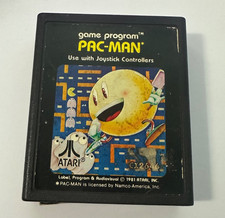 Cartucho de jogo Atari 2600 – Pac-Man – 1981 – Original – Não testado – Jogos retrô comprar usado  Enviando para Brazil