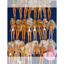 Lote de 23 Barbies nuas, anos 70 e 90, muitas totalmente articuladas, boneca Farah F incl comprar usado  Enviando para Brazil
