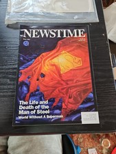 Newstime maio 1993 The Life And Death Of The Man Of Steel ensacado e embarcado comprar usado  Enviando para Brazil