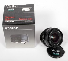 Lente grande angular NOS Vivitar 24mm F2.8 para todos os corpos de câmera de montagem Pentax K #0877 comprar usado  Enviando para Brazil