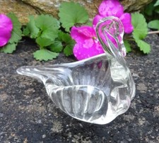Mergulho de sal aberto feito à mão em forma de cisne, adega, prato! comprar usado  Enviando para Brazil