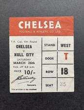 Chelsea hull city for sale  NOTTINGHAM
