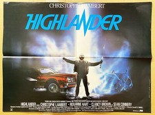 Highlander affiche 60x80cm d'occasion  France