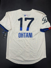 Usado, Camiseta masculina Shohei Ohtani City Connect GG Los Angeles Dodgers nova com etiquetas comprar usado  Enviando para Brazil