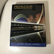 Precalculus mathematics calcul for sale  Suffolk